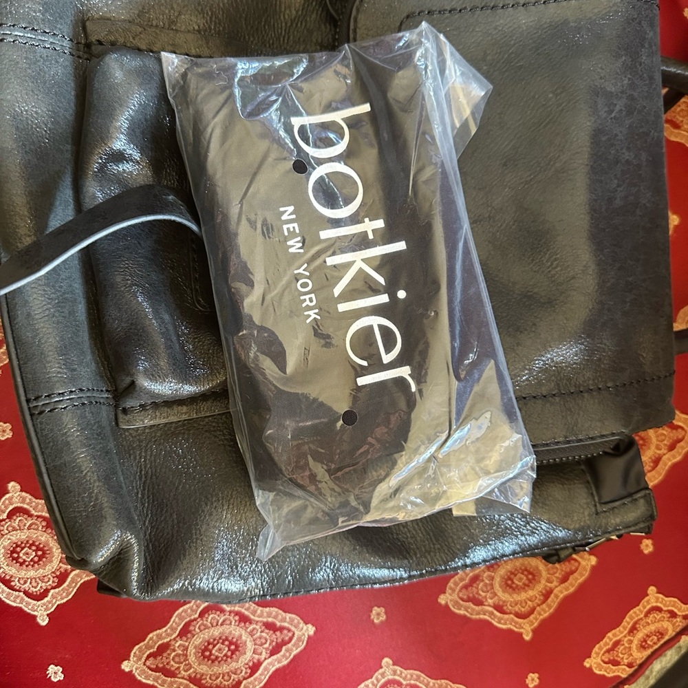Botkier Charcoal Leather Backpack